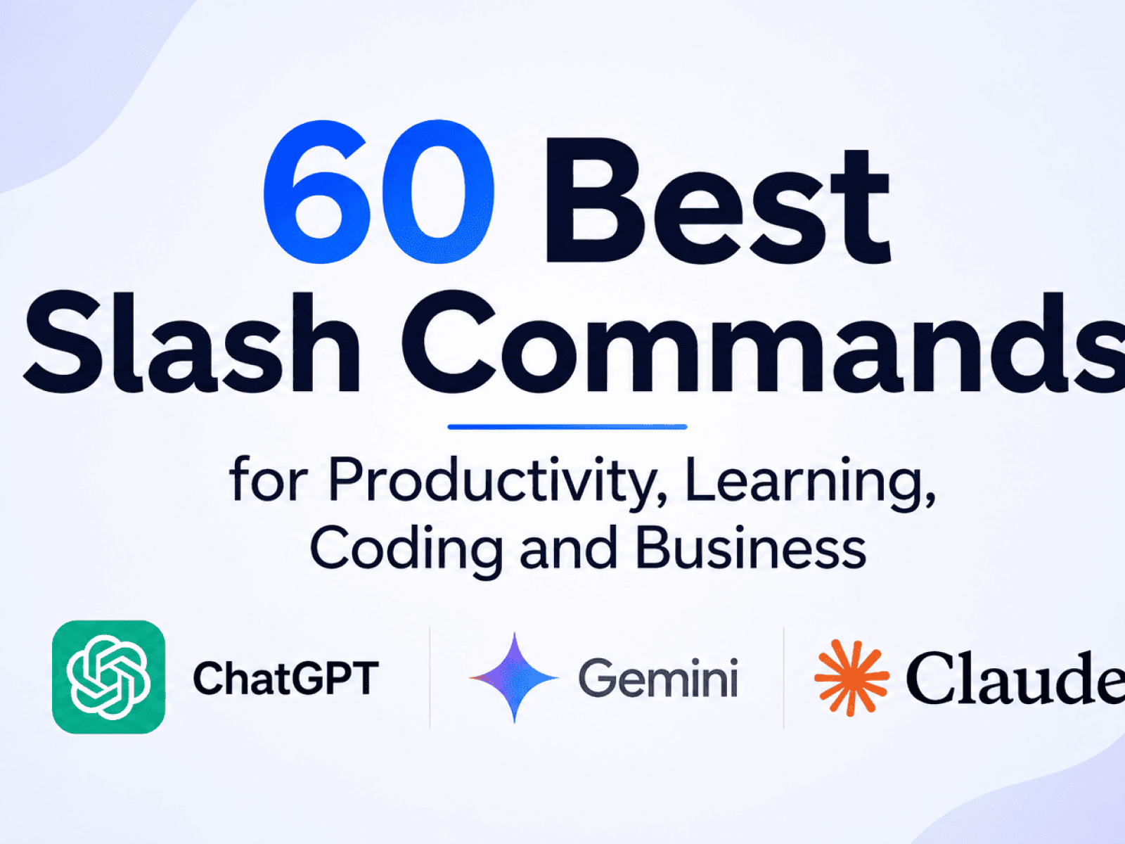 60 Best Slash Commadds